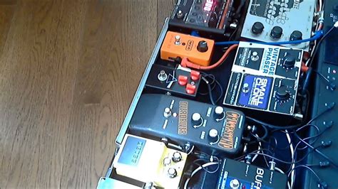 Arranging A New Pedalboard For Gilmour Sound Youtube