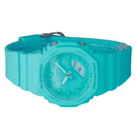 Casio G Shock Analog Digital Resin Strap Turquoise Dial Quartz Gma