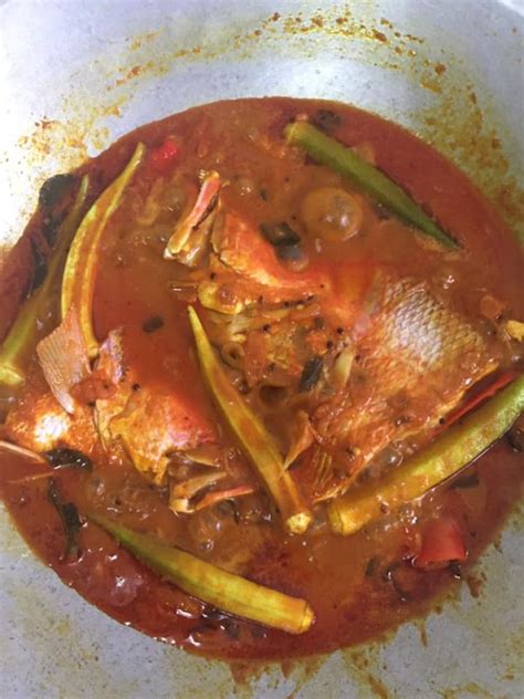 Kari Kepala Ikan Style Mamak Resipi Kuah Tanpa Santan Mudah Dan