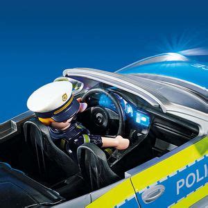 Playmobil City Life Porsche Carrera S Police Car With Lights Sounds