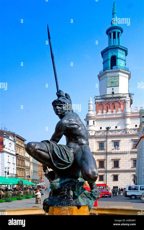 Old Market Square Stary Rynek Poznan Poland Stock Photo Alamy