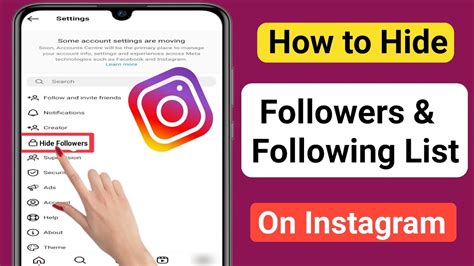 How To Hide Instagram Following Followers List 2023 Hide Follower