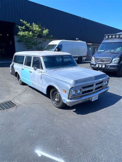 1970 Gmc Suburban Suv Grey Rwd Automatic Classic Gmc Suburban 1970 For Sale