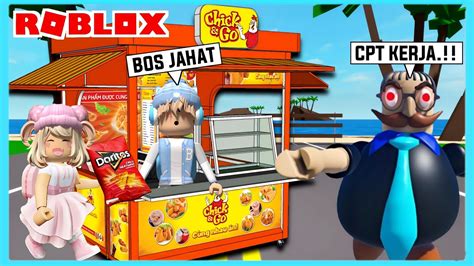 Aku Dan Adiku Terpaksa Harus Bekerja Kepada Bos Jahat Di Roblox