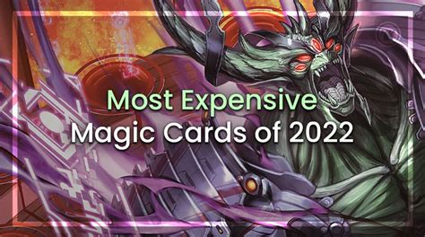 Most Expensive Magic Cards of 2022 - Card Kingdom Blog