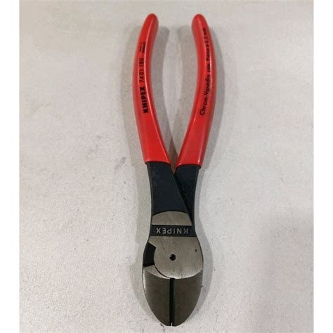 Mild Steel Knipex 74 01 180 High Leverage Diagonal Cutter Size 7 Inch