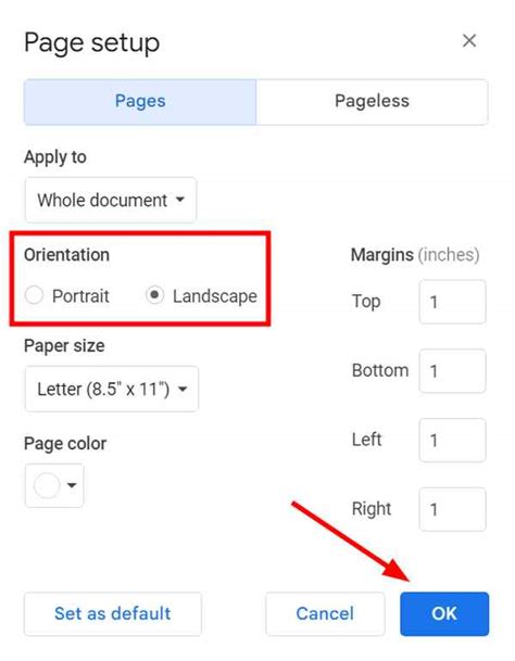 How To Print Horizontally In Google Docs Easiest Way In 2024