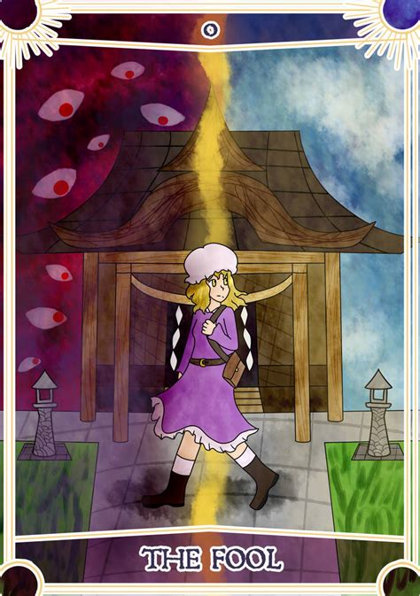 Touhou Tarot Zine Maribel Hearn The Fool By Sweetdoppio On Deviantart