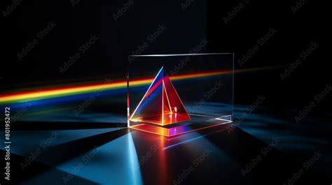 An experiment demonstrating the properties of light and refraction ...