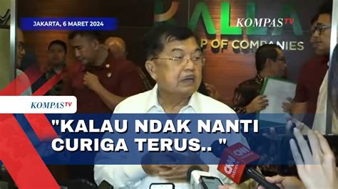 Respons Jusuf Kalla Soal Hak Angket Dibahas Di Paripurna Dpr Youtube