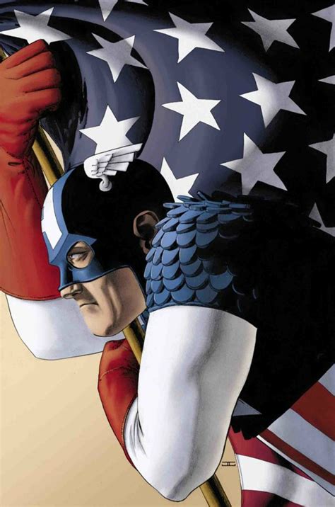 Comic Book Artist John Cassaday Captain America Art Marvel Captain America Captain America