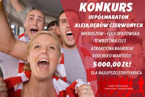 III Półmaraton Aleją Dębów Czerwonych 17 09 2023 r GOSIT Wieruszów