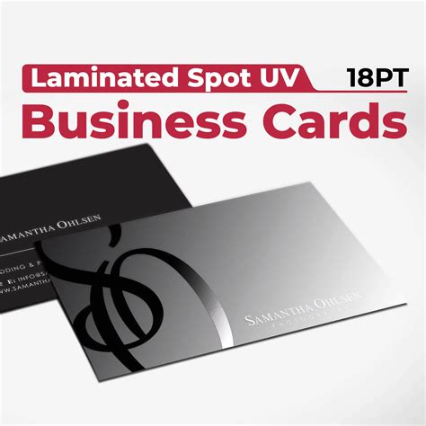 Pt Matte Lamination Spot Uv Business Card Printing Full Colour