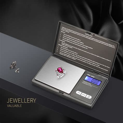 Jewelry Mini Stainless Steel Electronic Scale Digital Pocket Scale Gold