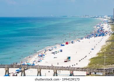 Panama City Beach Florida Skyline Beachfront Stock Photo 1994139173 ...