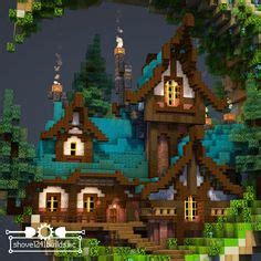 minecraft witch doctor house  potion shop