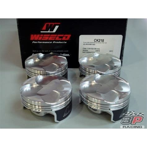 Wiseco Piston Kit High Comp CK218 Suzuki GSXR 1000 2009 2011 3P Racing