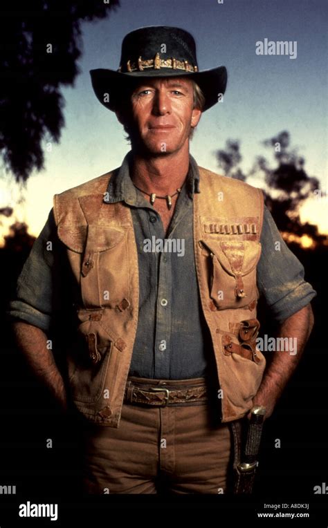 Crocodile Dundee 1986 Paramount Film With Paul Hogan Stock Photo