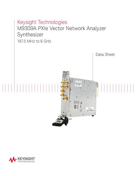 M A Pxie Vector Network Analyzer Synthesizer Pdf Asset Page Keysight