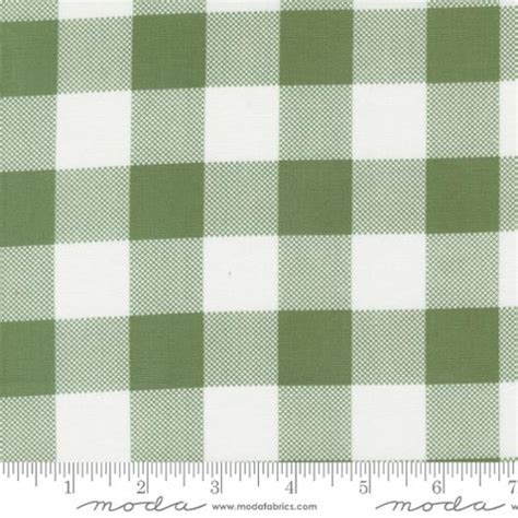 Starberry Green Check Checks And Plaids Buffalo Check Quilted Works