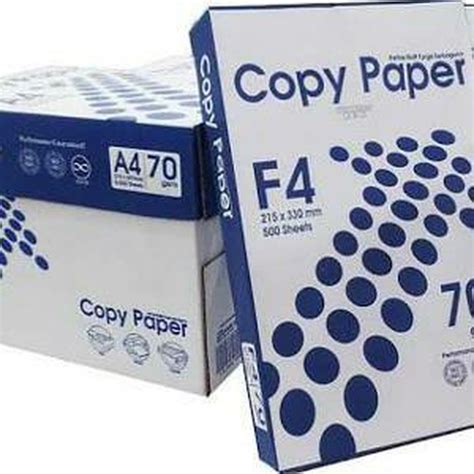 Jual Kertas Hvs Folio F4 70 Gram 70gr Copy Paper Copypaper Indonesia Shopee Indonesia