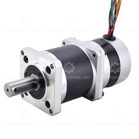 24v 84w 70rpm Geared Brushless Dc Motor 8 63nm 50 1 High Precision Gearbox