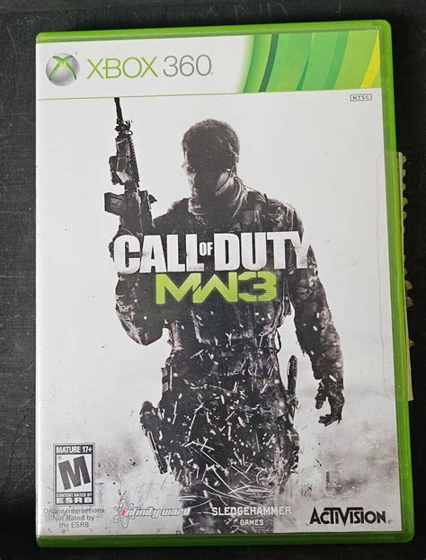 Call Of Duty Modern Warfare 3 Xbox 360 Complete Cib Tested Cod Mw3