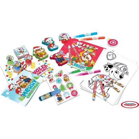 Pat Patrouille Mon Coffret D Activit S Pcs Cdiscount Jeux Jouets