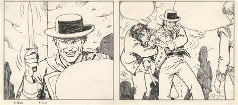 Milo Manara El Gaucho 1995 Page 110 Strip 330 Artwork