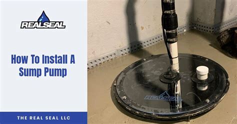 How To Install A Sump Pump