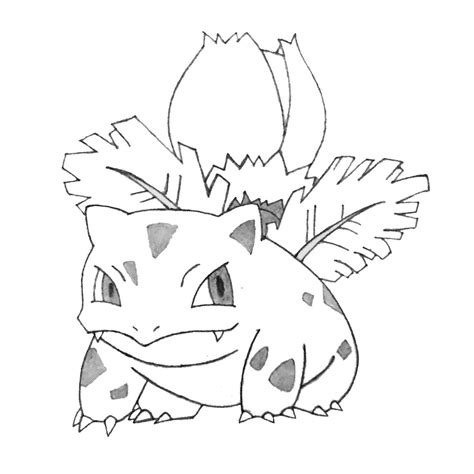 Free Printable Ivysaur Coloring Pages