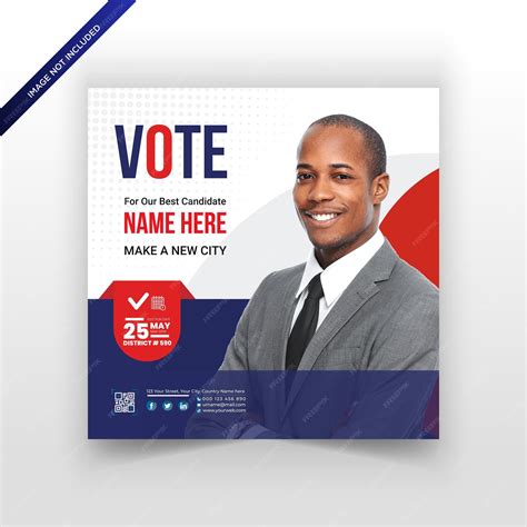 Premium Vector | Political Election Social Media Post and Web Banner or
