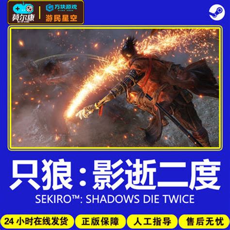 steam只狼激活码CDKey只狼影逝二度 Sekiro Shadows Twice steam PC中文正版游戏年度版全球版秒发 虎窝淘