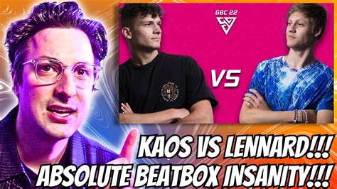 Will Reacts Kaos Vs Lennard Loop Small Final German Beatbox