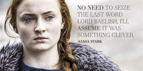 Sansa Quotes Game Of Thrones Season 7 Sansa Stark Quotes Sansa