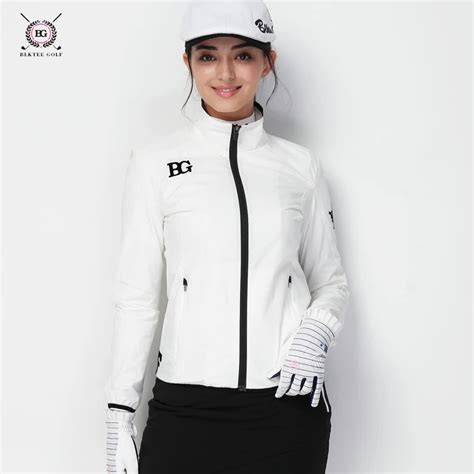 Autumn and winter new golf apparel women's windbreaker golf windproof ...