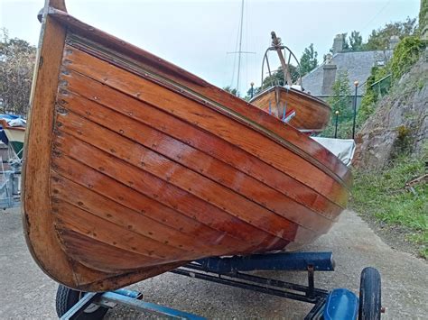 Clinker Rowing Dinghy Wooden Dinghy For Sale