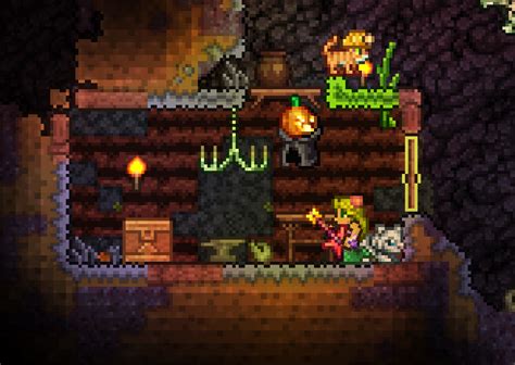 Naturally spawning desert chest inside a jungle cabin : r/Terraria