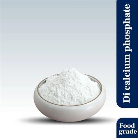 White Powder Minerals Dicalcium Phosphate Food Grade Packaging Type