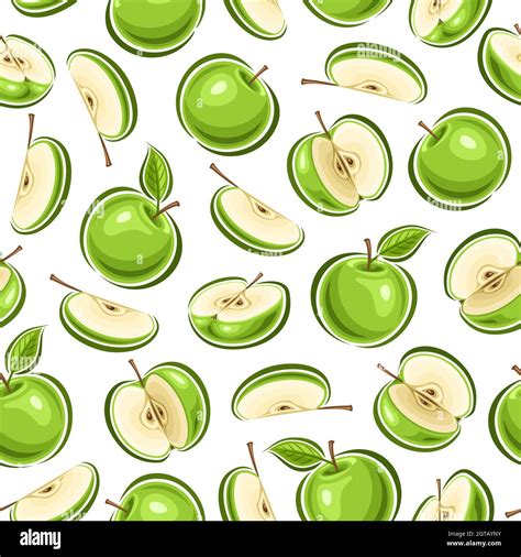 Granny Smith Apple Juice Stock Vector Images Alamy