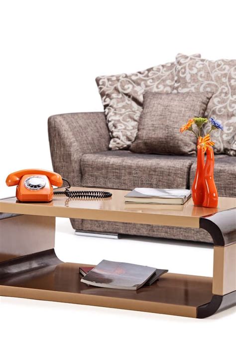 Studio Shot Of A Modern Furniture Stock Photo Image Of Inside Comfy