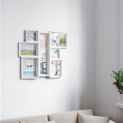 Umbra Edge Multi Photo Wall Display White Rona