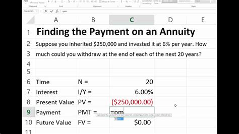 Pv Annuity Table Excel Cabinets Matttroy