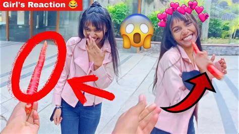 Girls Reaction 🤩 Part 2। Making Girls Smile 😜। Sagar Saini Youtube