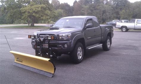 Snow Plows For Toyota Tacoma Pickups