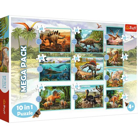 Poznaj Wszystkie Dinozaury Puzzle W Trefl