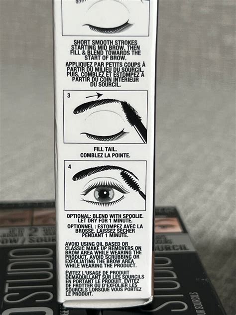 Maybelline Tattoo Studio Waterproof Brow Gel Choose Your Shade Ebay