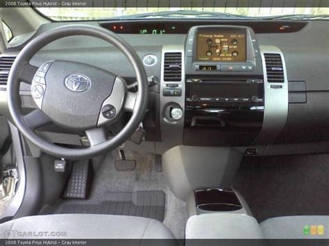 Gray Interior Dashboard for the 2008 Toyota Prius Hybrid #39054304 ...