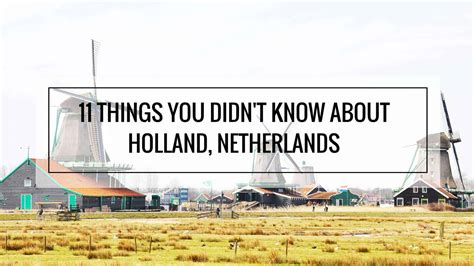 Things You Didnt Know About Netherlands Singapore Travel Blog