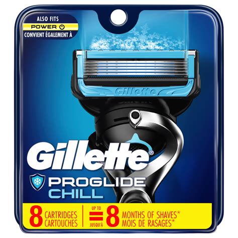 Save on Gillette ProGlide Chill Razor Cartridges Refill Order Online ...